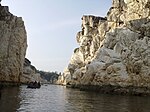 White Marble Rocks at Bhedaghat